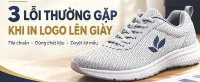3 Lỗi Thường Gặp Khi In Logo Lên Giày Và Cách Xử Lý | HD