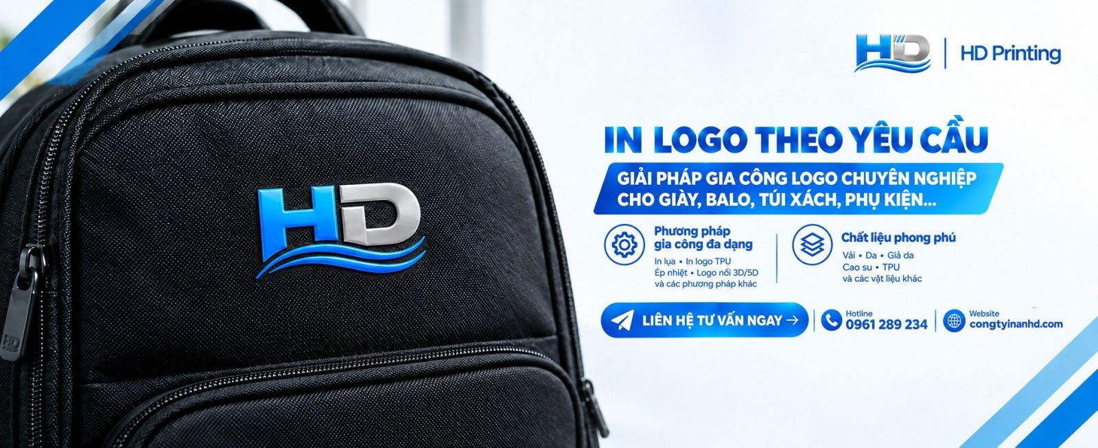 In Logo Theo Yêu Cầu